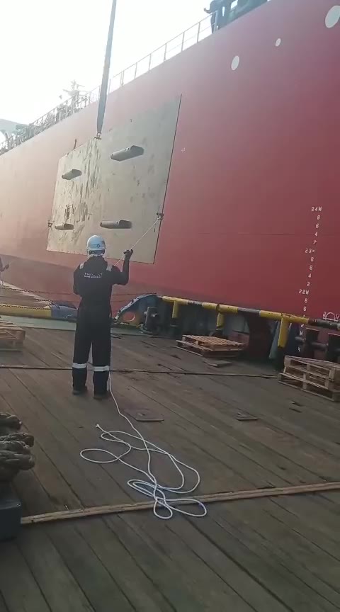 Recent marine support operation